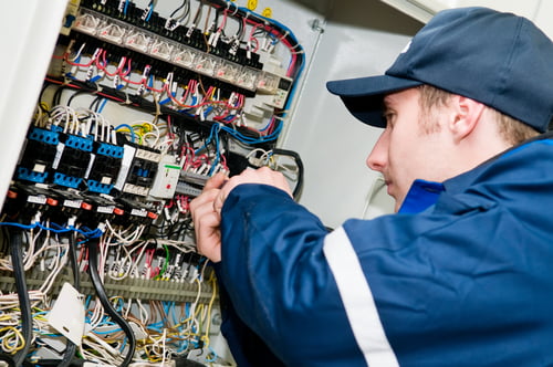 Image of electrical services and installations provided by Flecor