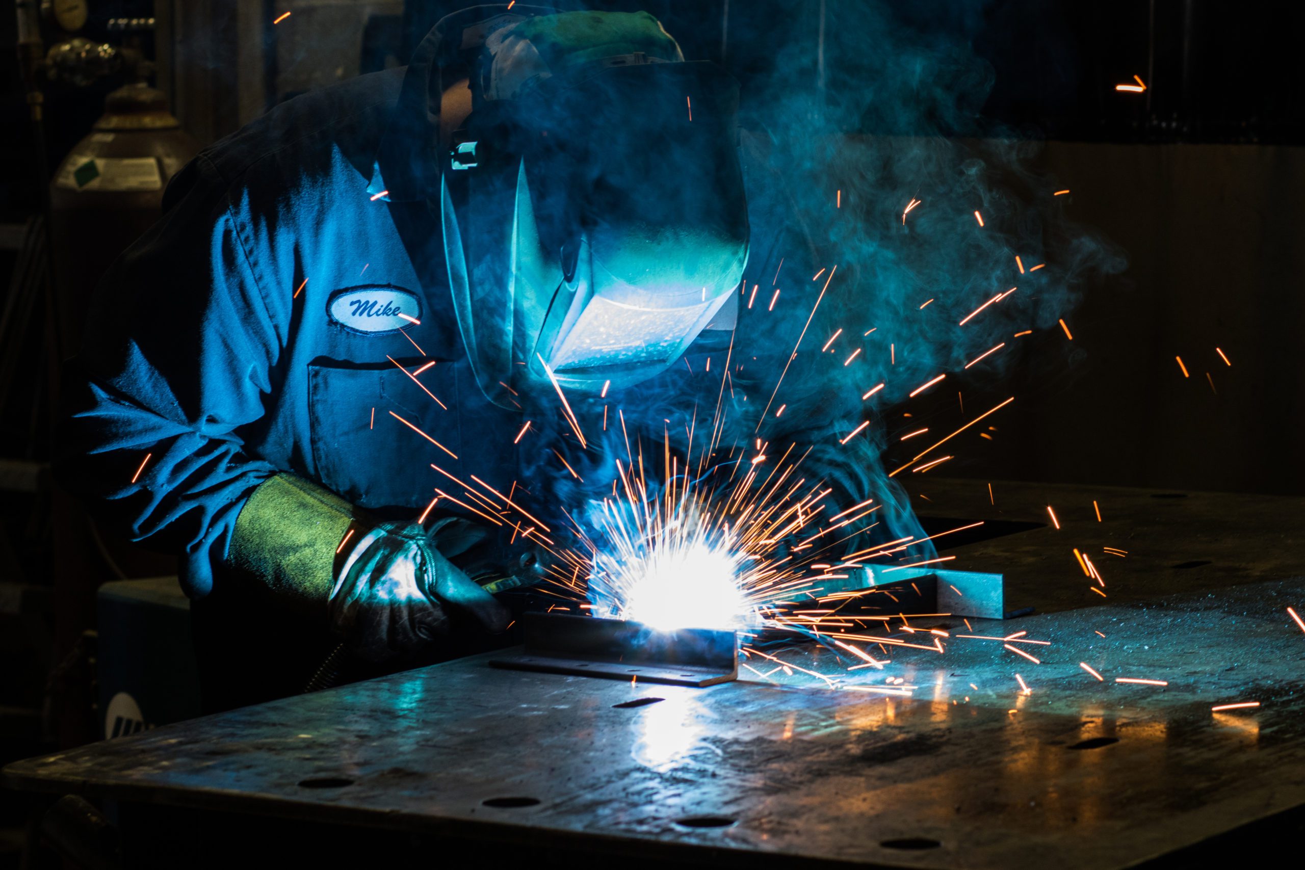 Image of the fabrication welding services performed by Flecor